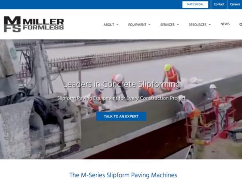 Miller Formless Co., a McHenry Manufacturer, Gets a New Website