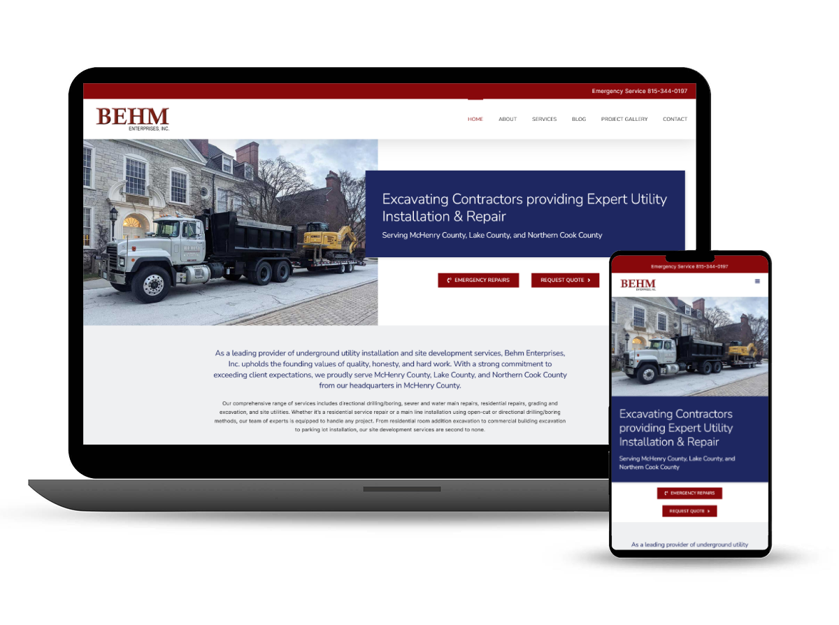 Behm Enterprises Website