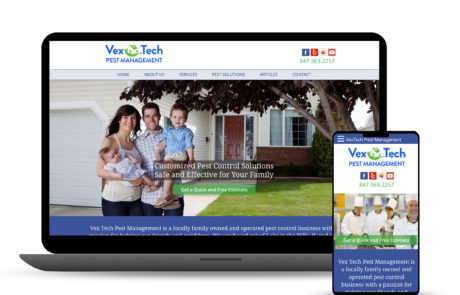 Vextech Pest website