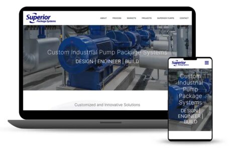 Industrial and Manufacturing Website Design