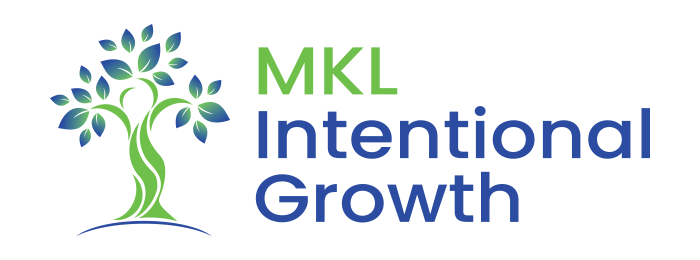 MKL Intentional Growth logo design