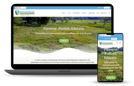 Environmental Defenders Website Design