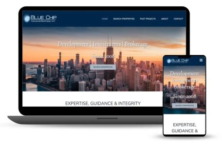 Blue Chip Commercial Realty Website Design