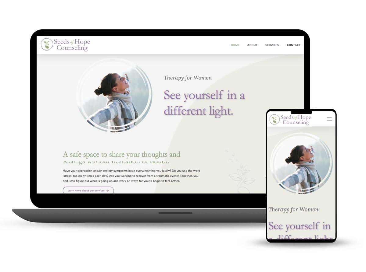 Therapy and Counseling Website Design