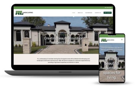web design for landscaping companies